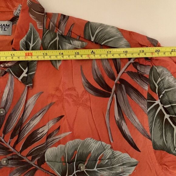 Windham Pointe Hawaiian Men’s Rayon Shirt Size L - Picture 3 of 6